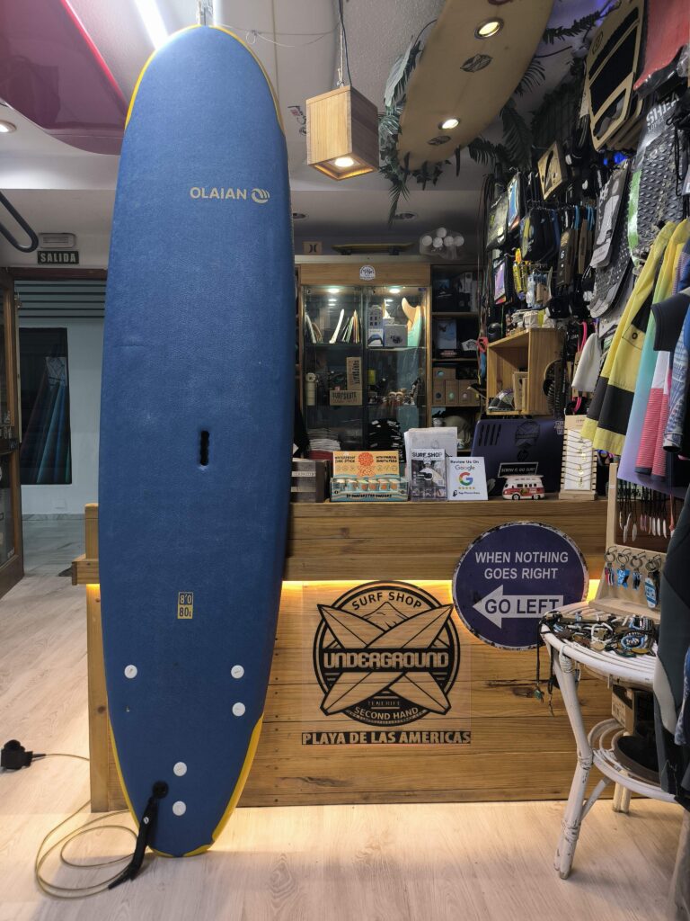 Olaian Tabla de surf softboard 8’0 – 80L – ★ 4/5