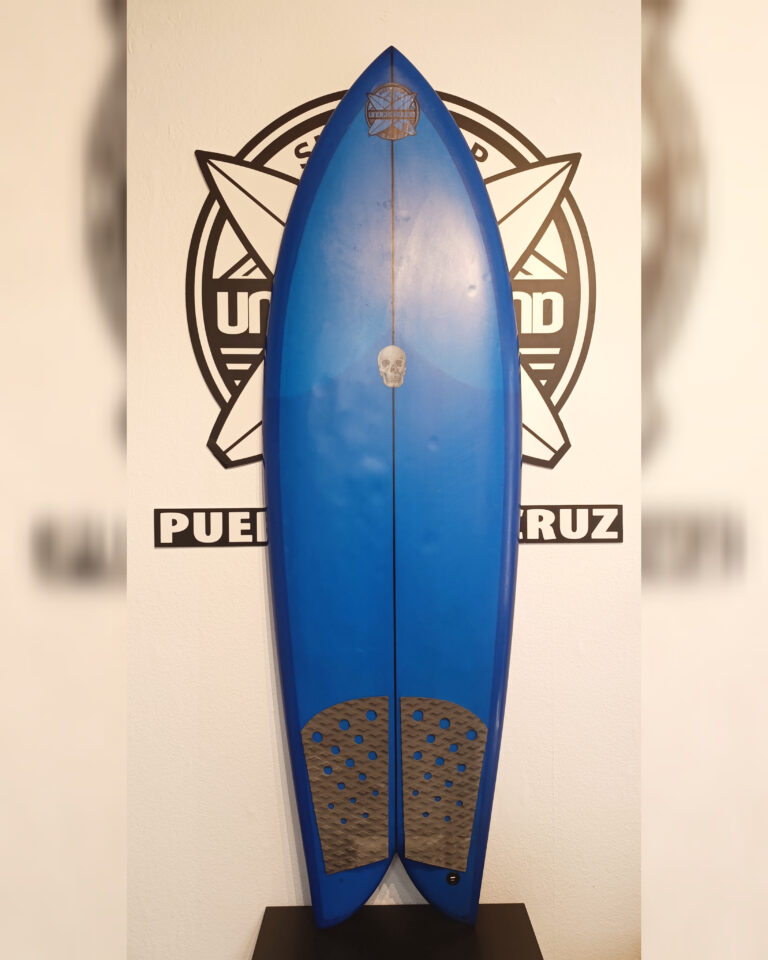 Christenson Surfboards Fish Tabla de surf twinfin 5’10 – 36.9L – ★ 4/5