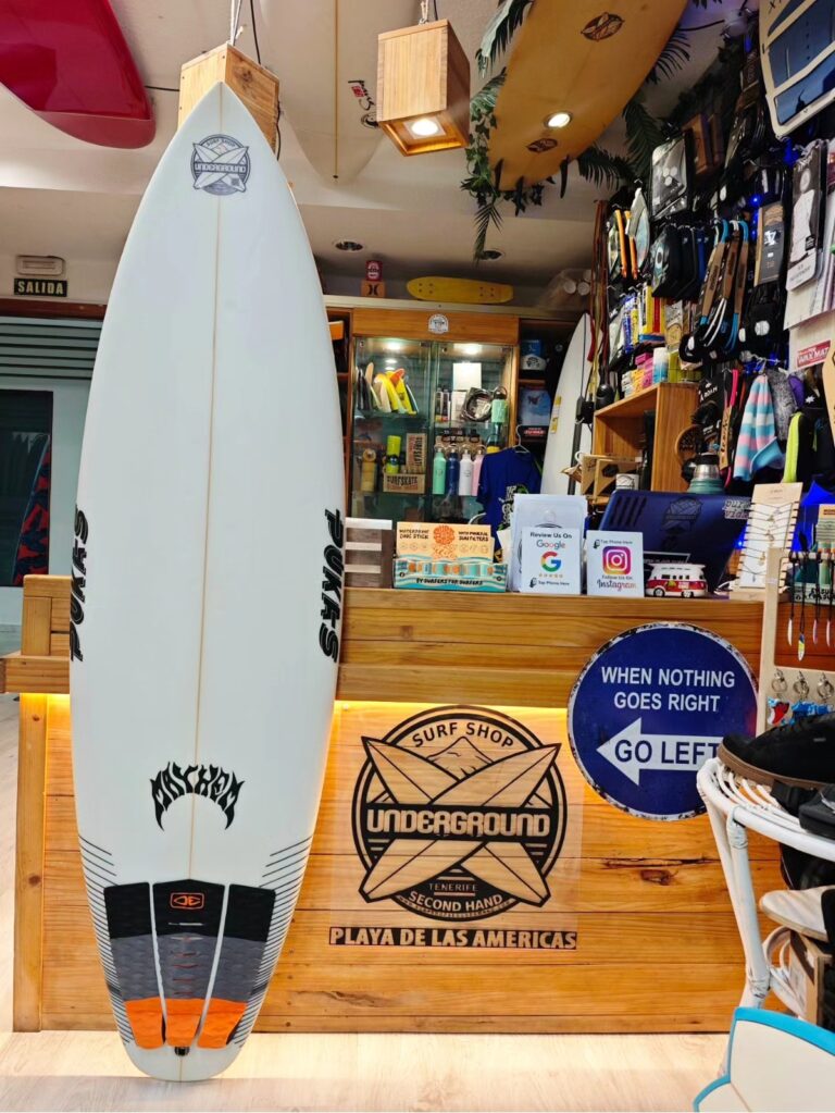 Pukas Link II Tabla de surf shortboard 6’0 – 32.5L – ★ 4/5