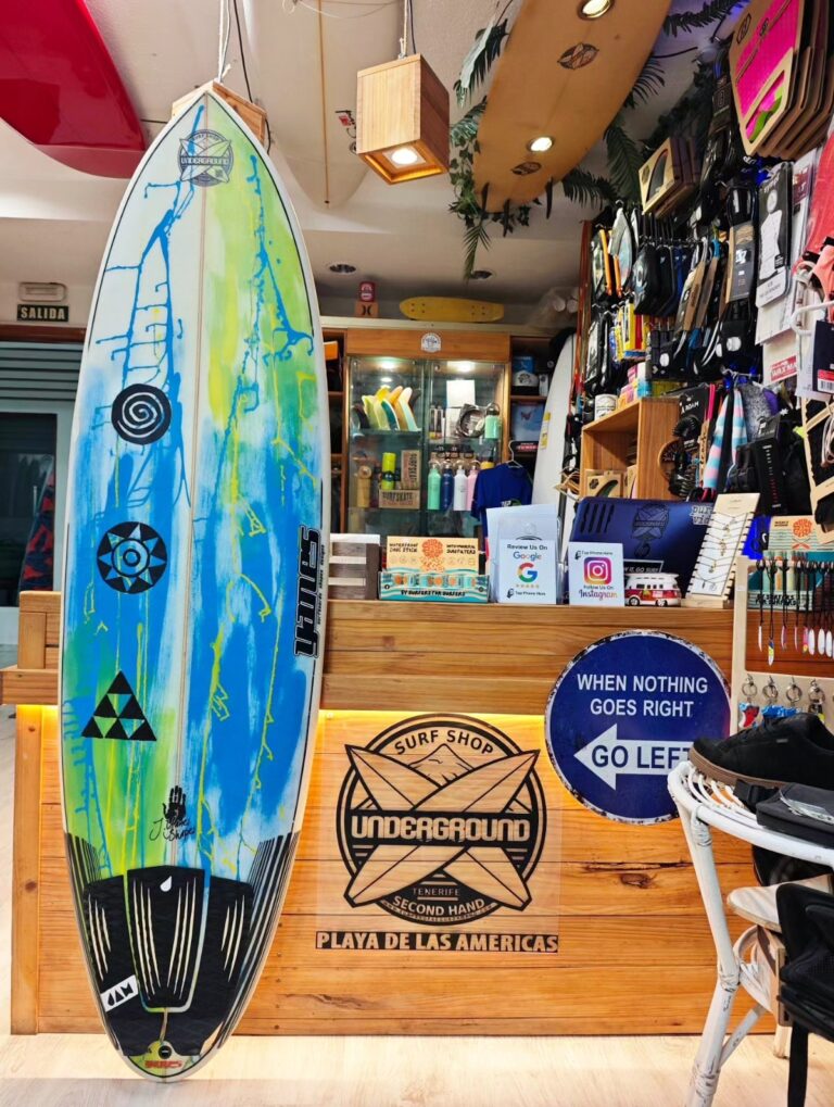 Yanes Tabla de surf shortboard 6’3 – 41L – ★ 3/5