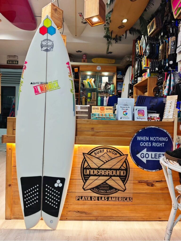 Channel Islands Fish Beard Tabla de surf shortboard 5’10 – 32.4L – ★ 5/5