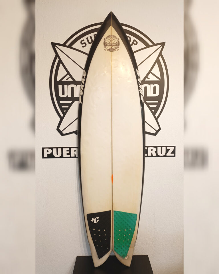 Pukas Pegaso Tabla de surf twinfin 5’10 – 32.8L – ★ 3/5