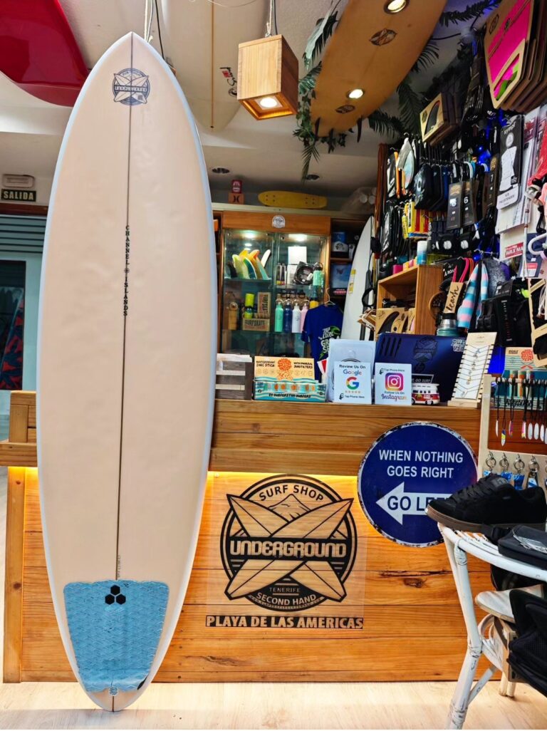 Channel Islands Comida Twin Tabla de surf midlength 6’6 – 37.8L – ★ 4/5