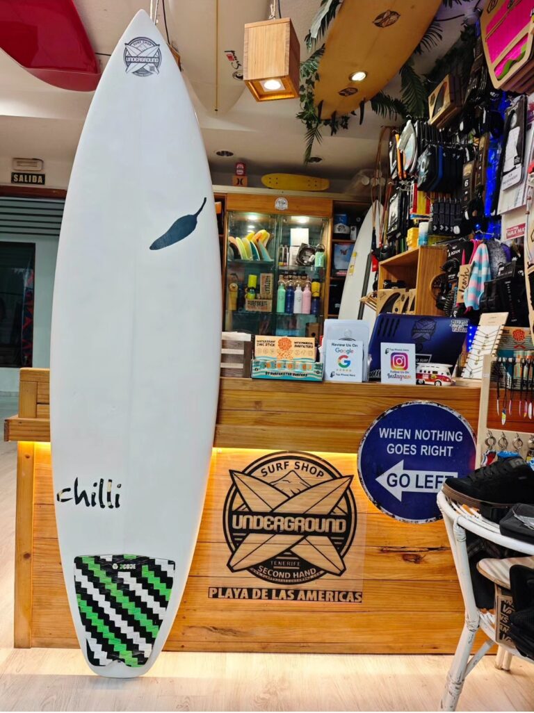 Chilli Tabla de surf step_up 6’7 – 37L – ★ 3/5