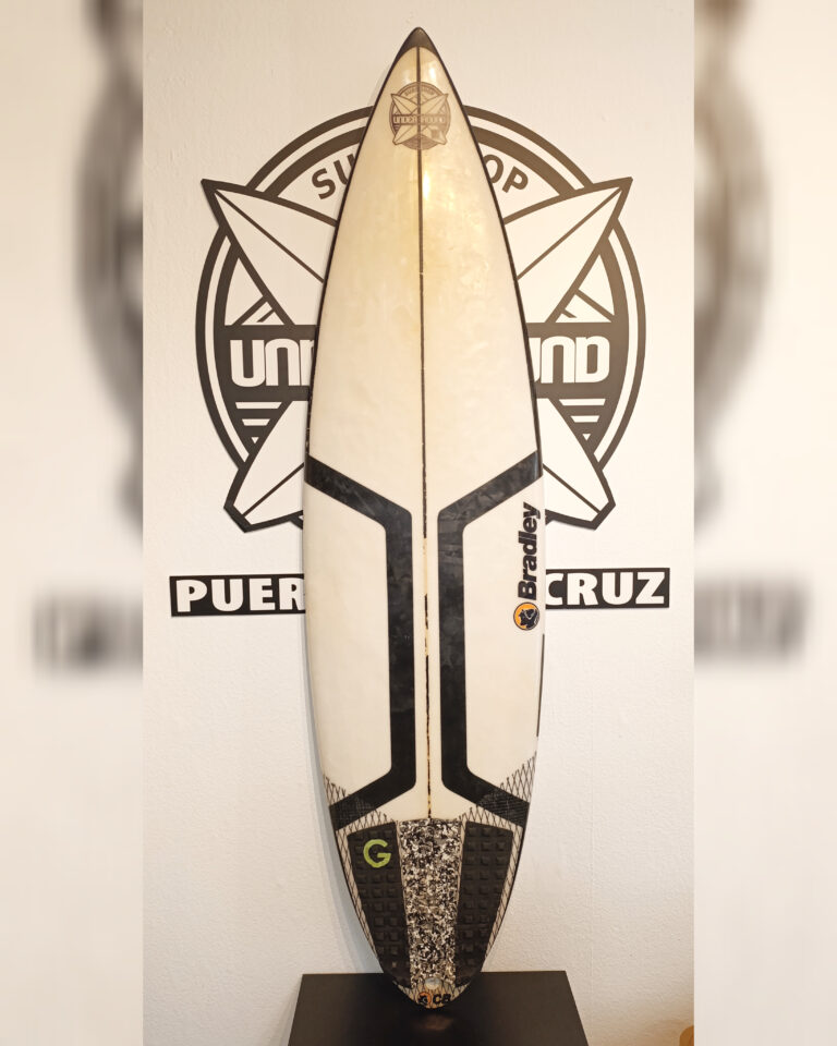 Bradley The Roman Tabla de surf shortboard 6’0 – 27L – ★ 3/5