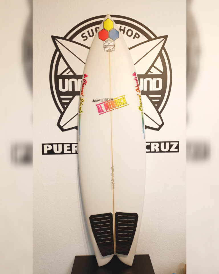 Channel Islands Fish Beard Tabla de surf twinfin 5’7 – 27.7L – ★ 4/5