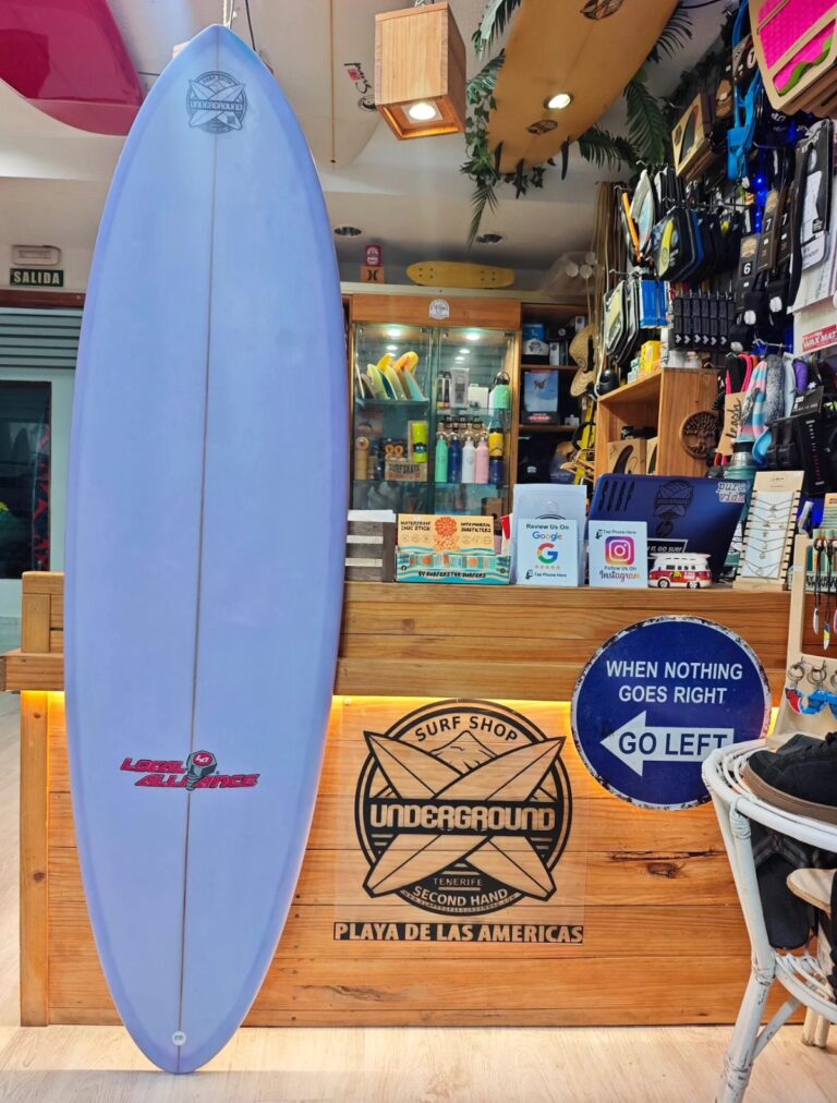 Local Alliance Mid twin Tabla de surf twinfin 6’4 – 37L – ★ 4/5