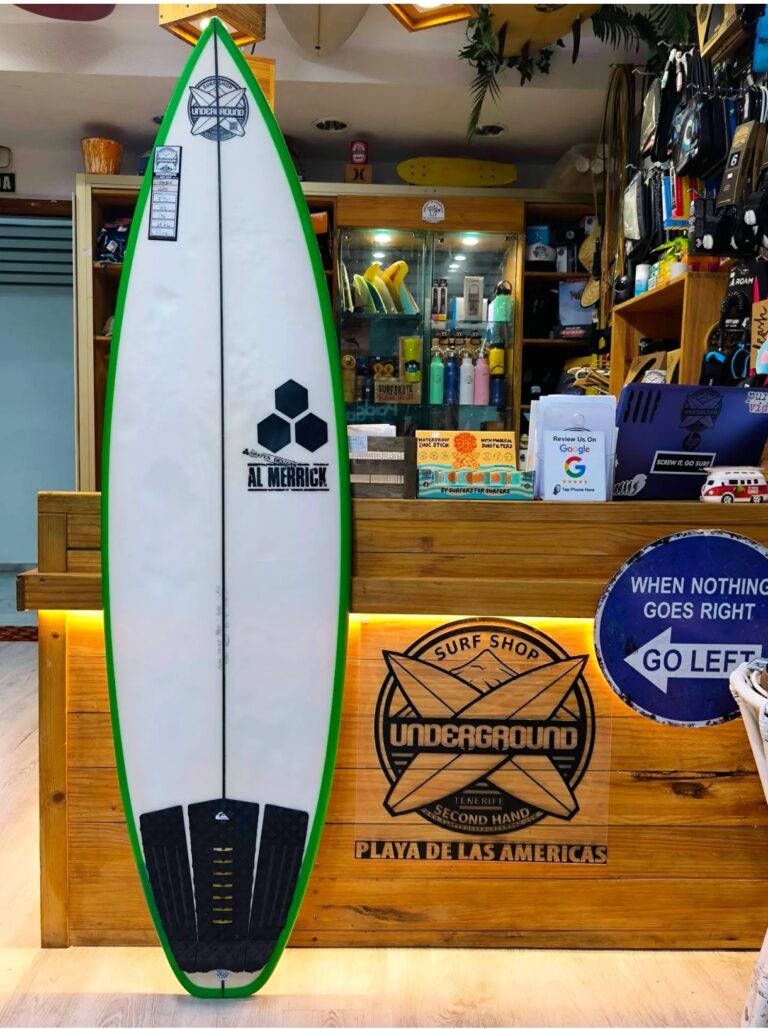 Al Merrick Surfboards Happy Tabla de surf shortboard 5’10 – 25.8L – ★ 4/5