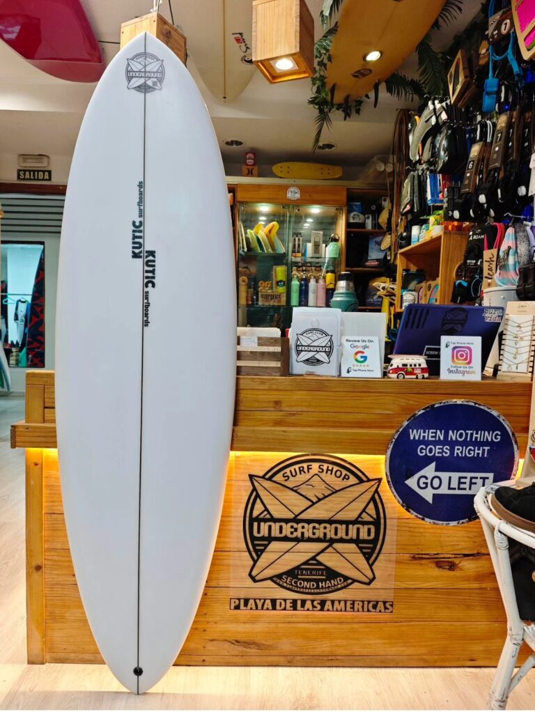 Kutic Surfboards Tabla de surf midlength 6’2 – 34.4L – ★ 5/5