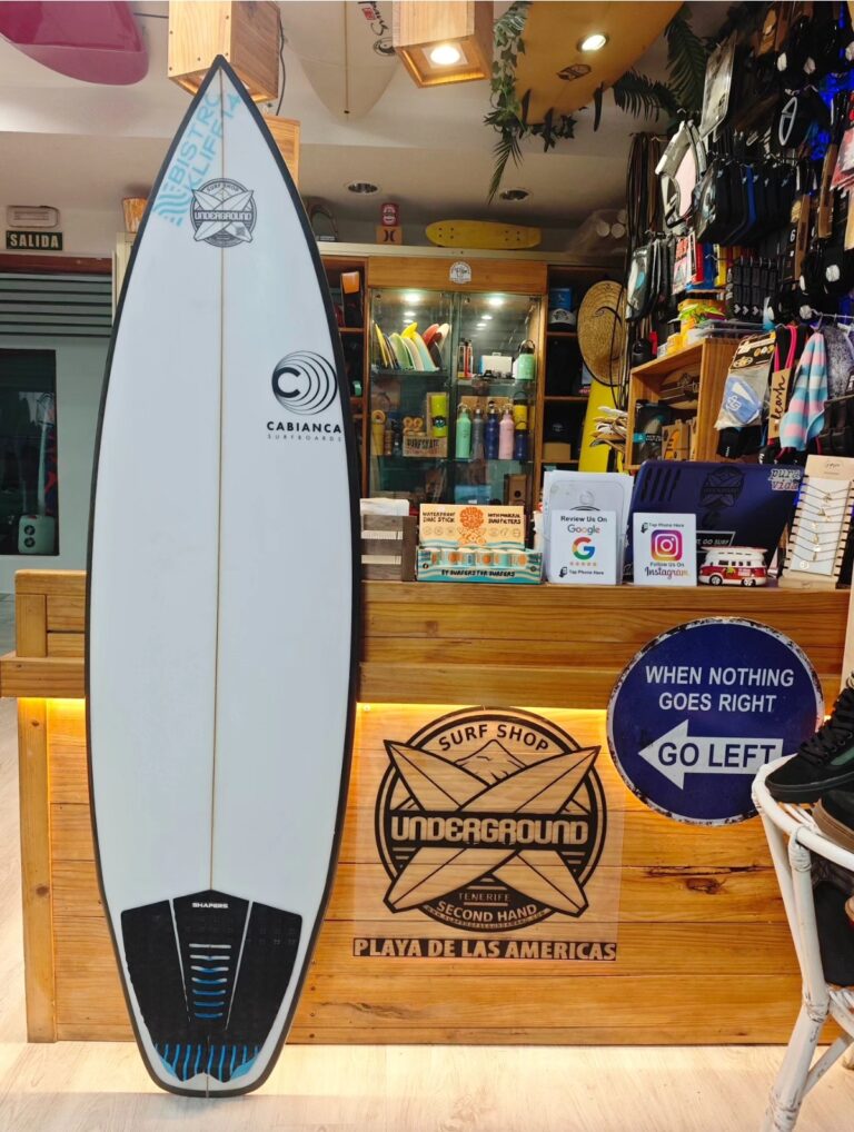 Cabianca Surfboards Bandida Tabla de surf shortboard 5’11 – 25.9L – ★ 4/5